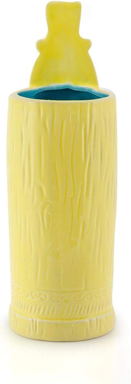 Geeki Tikis Rick & Morty Mr. Poopy Butthole Mug | Official Rick & Morty Tiki Style Ceramic Cup | Holds 12 Ounces...