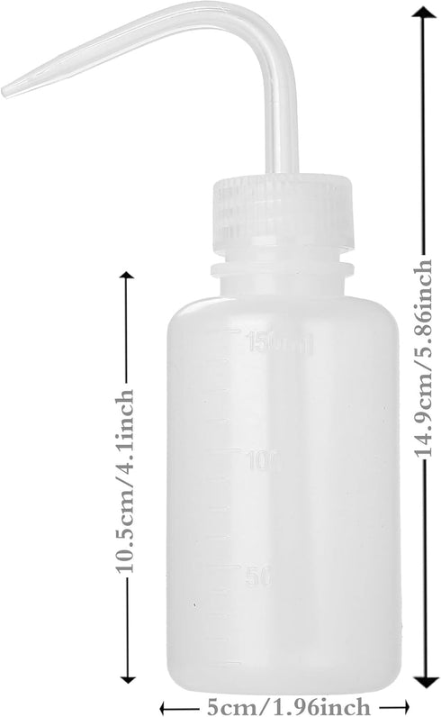 2Pcs Tattoo Wash Bottle 150ml | 5oz Water Squirt Bottle Succulent Watering, Safety Rinse Bottle Watering Tools for Medical Succulent Cleaning Wash...