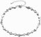 Gold Ankle Bracelets for Women 14K White Gold Plated Heart Charm Link Flat Anklets for Women Paperclip Beaded Zircon Chain Anklet...