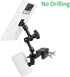2-in-1 Gutter Mount for Ring Solar Panel, Stick Up Cam Battery, Spotlight Cam Battery and Spotlight Cam Battery Plus/Pro, Perfect Angle to Get Ade...
