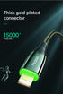mcdodo Smart LED Auto Disconnect Nylon Braided Sync Charge USB Data 6FT/1.8M Cable Compatible iPhone 14/13/12/11 Pro Max...