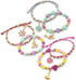Make It Real - Disney Princess Crystal Dreams Jewelry - DIY Bead & Charm Bracelet Making Kit - Includes Jewelry Making Supplies, Charms with Swaro...