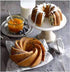 IELEK Silicone Fulted Pan Cake Nonstick Jello Molds Tube for Baking Cake, Jello, Gelatin, Bread, Para Gelatinas...