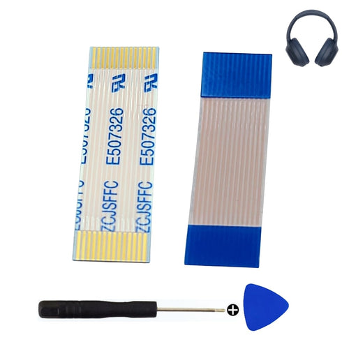 Flexible Flat Cable, 2Pcs 14 Pins FPC FFC Flexible Ribbon Cable for Sony WH-1000XM4, WH-1000XM3 Wireless Bluetooth Noise Canceling Over-Ear Headph...