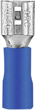 Install Bay BVFD250 Vinyl Female Connector 16/14 Gauge .250, Blue (100-Pack)...