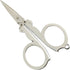 2Pcs Mini Scissors,Foldable Scissors Stainless,Travel Scissors for Can Hang on Your Key Chain,for Craft, Camping, Outdoors...