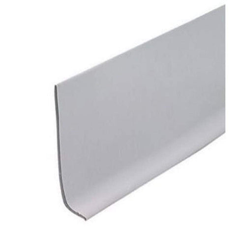 M D Building 4"x48" Gray Wall Base 23886 Self-Stick...