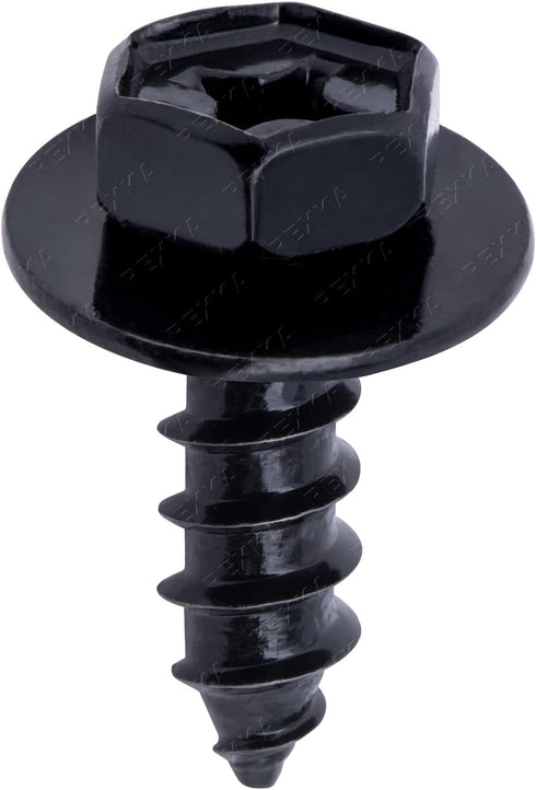 Rexka 30pcs Bumper Cover Splash Shield Mud Guard Screw Bolt for Toyota Lexus 90159-60498 RAV4 Avalon Camry Highlander Prius ES300h GS350...