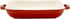Heiss® Energy-Efficient Cast Aluminum Mini Square Grill Pan for Serving, 10 Ounce, 6" x 6", Red/White...