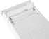 Crystal Calculator Slim Elegant Design Office Home Electronics Dual Power Desktop Calculator, Solar 10 Bit Tilt LCD Display Tilt Design White (Cry...