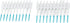 Interdental Brush, Floss Toothpick Brush Eliminate Bad Breath Portable Safe 200pcs Plaque Removal for Travel for Oral Care (Mint Green)...