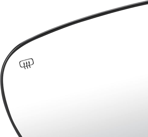 Youxmoto fits 68101146AA Passenger Right Side Heated Mirror Glass, 2011-2017 fit for Chrysler 200, 2012-2021 fit for Chrysler 300, 2011-2021 fit f...