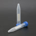 10ml Centrifuge Tube Conical Bottom Blue Screw Cap with Clear Graduation and Writing Area, Pack of 20...