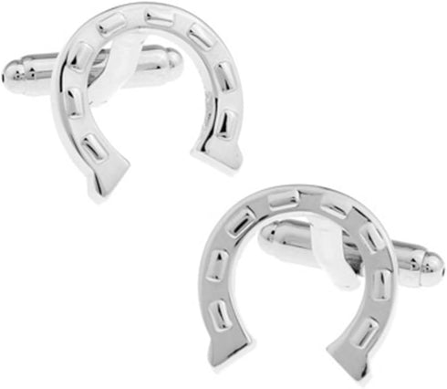 Horseshoe Horse Pair Cufflinks...