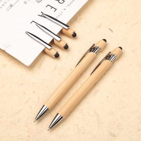 Ballpoint Pens 10-Pack-2-in-1 Black Ink Stylus Pens for TouchScreens, ldeal for School Office and Gifts...