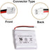 Highdas for Summer Infant Baby Monitor Replacement Battery for Summer Infant Wide View 29580-10 29270-10 29580 29590 29610 29620 29630 29710 29740...