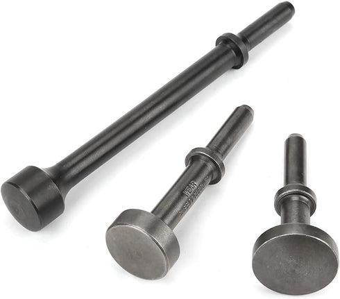 Smoothing Pneumatic Air Hammer Bit 10mm Diameter Rivet Bits Accessories Set Shank Extended Length Impact Tool(80mm)...