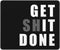 Funny Square Mouse Pad Cool Black Mouse Pads for Wireless Mouse Small Office Computer Mousepad for Desk Laptop with Non-Slip Rubber Base Mouse Mat...
