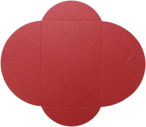 Red 24 Pack Heart Clasp Tiny Items Storage Cute Present Card Holder,Paper Envelopes,Envelopes for Invitation Gift Card Envelopes...