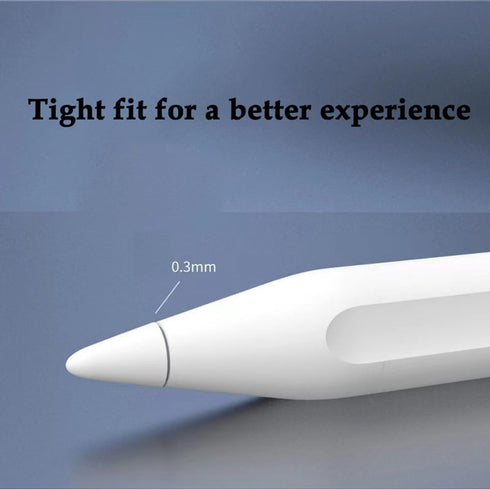 Upgraded Replacement Tips for Apple Pencil,No Wear Precise Control Stylus Pen Tip,Compatiable with 1st and 2nd Generation Pencil Tip,White,6 Pack...