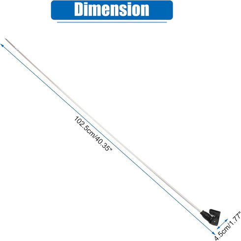 X AUTOHAUX Engine Oil Level Indicator Dipstick for Cadillac Escalade 2015-2017 for Cadillac Escalade ESV 2015-2017 Black...