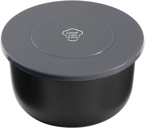 Silicone Lid Inner Pot Cover Accessories Compatible with Ninja Foodi Pressure Cooker and Air Fryer 6.5 Quart and 8 Quart, Grey,By SiCheer...