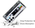 FAteam Case for Galaxy S21 Ultra 5G Shockproof Scratchproof with TPU Soft Bumper Retro Cassette Tape Case Compatible with Samsung Galaxy S21 Ultra...