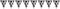 Cow Print Pennant Banner Party Accessory (1 count) (1/Pkg)...