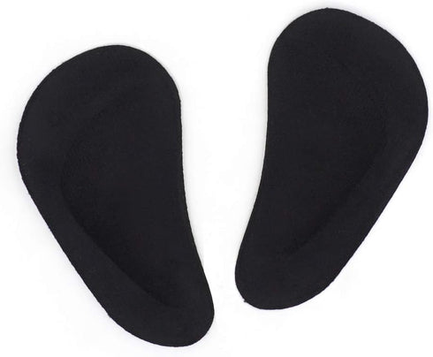 Dr. Foot's Arch Support Insoles for Flat Feet, Plantar Fasciitis, Relieve Pain for Women and Men (Black)...