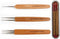 Dreadlocks Crochet Hook for Hair 3pcs/set (1 hook, 2 hooks, 3 hooks) 0.75mm Dreadlock Hooks with Wooden Handle Crochet Needles for Hair Dreadlock ...