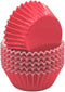 Bright Red Foil Cupcake Liners Standard Sized Baking Cups for Party, Wedding and More, 120-Count...