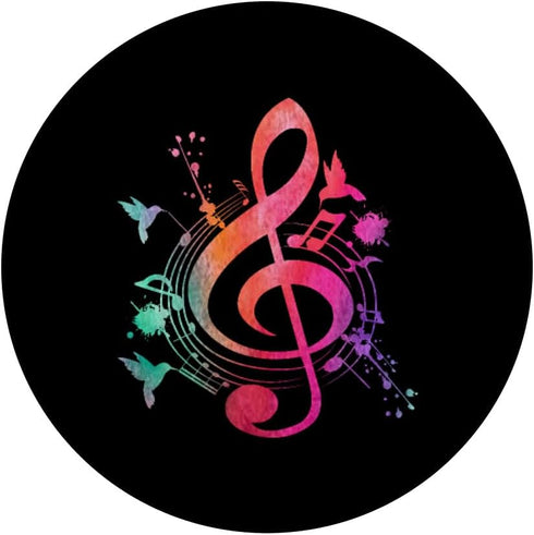 Musician Animal Birds Musical Instrument Music PopSockets Adhesive PopGrip...