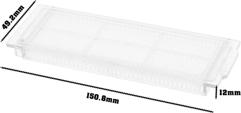 6pcs Washable Air Filters 150.8x49.2x12mm Cleaning Robot Filters for Home Hotel Office Compatible with MI Robot Vacuum-Mop P STYJ02YM Vacuum Clean...