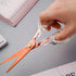 Scissors Rose-gold, Stainless Steel Blade with Acrylic Handle, All Purpose Scissor for Office, School, Home, Fabric Shears, Tijeras...