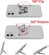 LSL Cute Butterfly Cell Phone Ring Holder 360°Rotation Metal Finger Stand Kickstand Universal Compatible with iPhone Samsung Galaxy LG Google Pixe...