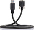 cablecc USB 3.0 A Type Cable Male to Micro USB 3.0 B Male with Mount Panel Screws for Hard Disk Mobile Phone 3M...