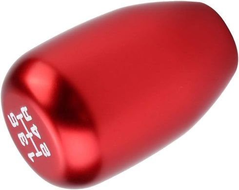 Gear Shift Knob?5 Speed Manual Car Gear Shift Knob Shifter Lever Stick with 3 Adapters (8mm/10mm/12mm)(Red)...