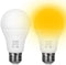 Vgogfly Dusk to Dawn Yellow Bug Light Bulb Smart Amber Bug Lighting Lamp 7W E26/E27 Automatic On/Off, Indoor/Outdoor Yard Porch Patio Garage Garde...
