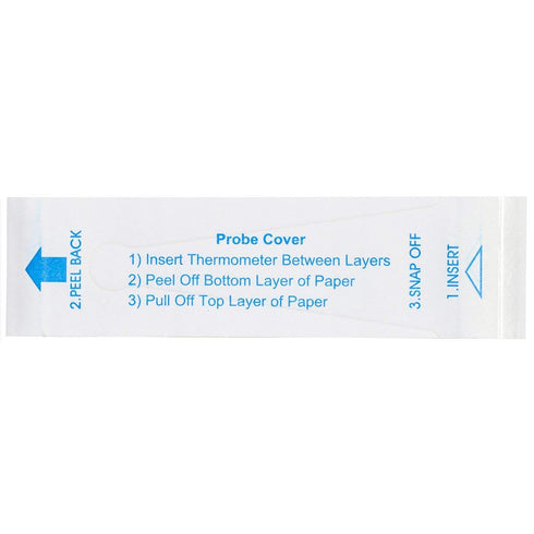Care Touch CTPC100 Disposable Universal Probe Covers, Shape (Pack of 100)...