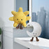 New Moon Sunshine Plush Toy Cute Smile Fun Filled Animal Pillow Soft Plush Toy for Children's Birthday Gift...