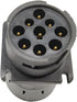 6pin J1708 to Type 1 Black 9pin J1939 Adapter for Both type1 and Type 2 j1939...