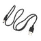 USB Cable 5.5mm/2.1mm 5V DC Barrel Jack Power Cable (Black, 100cm) for VoIP Phone Router, Portable Power Source, Serato DJ Controller,MP3,Nextbook...