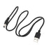 USB Cable 5.5mm/2.1mm 5V DC Barrel Jack Power Cable (Black, 100cm) for VoIP Phone Router, Portable Power Source, Serato DJ Controller,MP3,Nextbook...