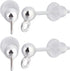 Beebeecraft 1 Box 10Pcs Ball Stud Earring Findings 925 Sterling Silver Stud Earring Posts Finding Kit with Loop and Plastic Ear Nuts for Women Jew...