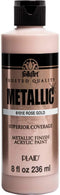 FolkArt Paint, 8 oz, Metallic Rose Gold...