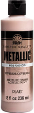 FolkArt Paint, 8 oz, Metallic Rose Gold...