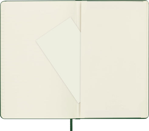 Moleskine Classic Notebook, Hard Cover, Large (5" x 8.25") Ruled/Lined, Myrtle Green, 240 Pages...