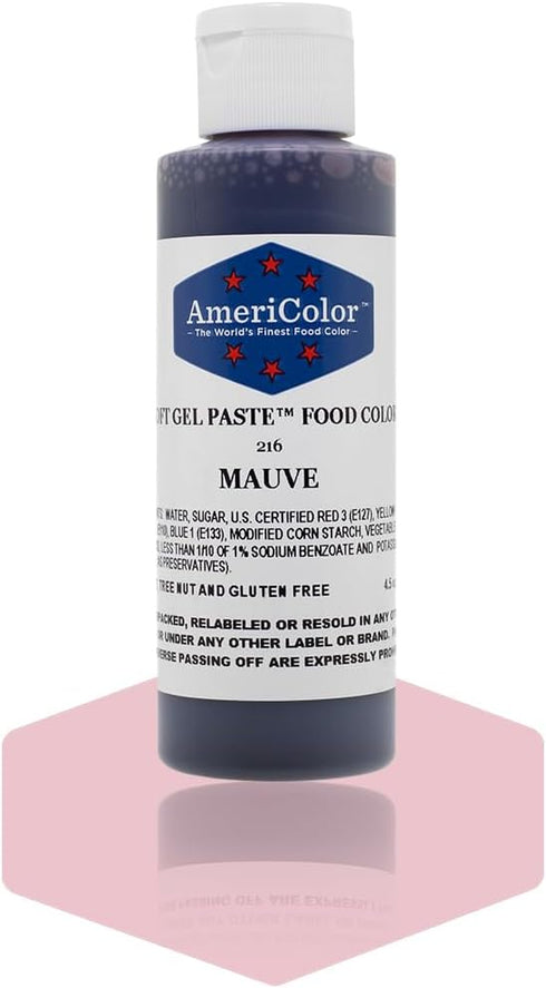 Americolor Soft Gel Paste Food Color, 4.5-Ounce, Mauve...