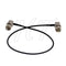HT-Cable Camera Monitor HD SDI 3G Video Coaxial Cable 75ohm Right Angle BNC to Right Angle BNC Cable (45cm, 1pcs)...