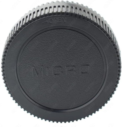 Body Cap & Rear Lens Cap Cover for Olympus E-M10 Mark IV III II E-M1 E-M5, Panasonic Lumix G9 G7 G95 G85 GH6 GH5 GH5S GH4 GH3 GX85 GX9 GX8 GF9 GF1...